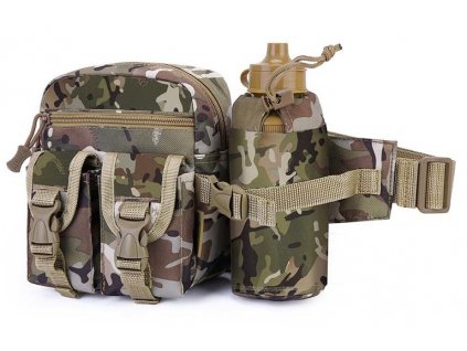 Taška do pasu ledvinka s lahví maskovací Pioneer BTP MultiCam Kombat® Tactical