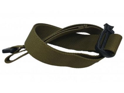 Popruh s karabinou Slik Clip™ 80 cm zelený Molle Olive Green Holandsko originál