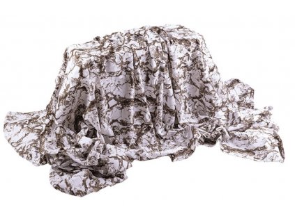 Maskovací síť 1,5x3m sněžná kamufláž Laser Cut Camo Net Mil-Tec® Snow Camo 14460052