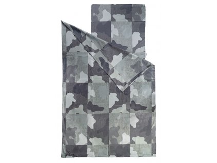 Povlečení ložní bavlněné BUGATTI® Camo 135X200 souprava 2v1 Easy Flap