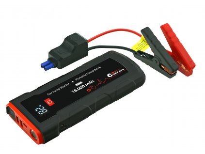 Powerbanka s funkcí SMART JUMP STARTER 16.000mAh 2000A Compass