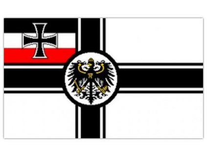 Vlajka Císařské válečné námořnictvo 1871–1919 Německo 90x150cm č.69