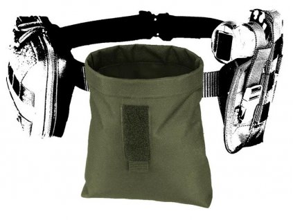 Sumka velký odhazovací vak zelený odhazovák Large Dump Pouch Molle CMG® Olive Green