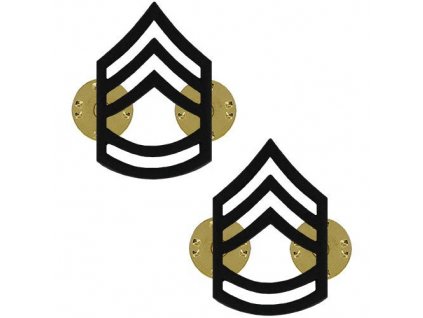 Odznak hodnost US Master Sergeant Subdued