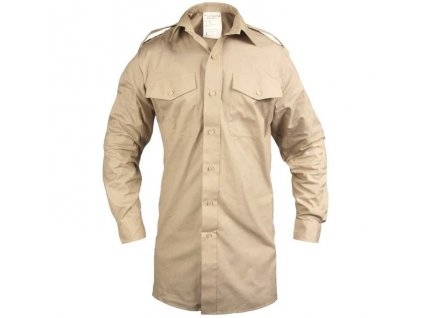 Košile s dlouhým rukávem béžová Velká Británie originál