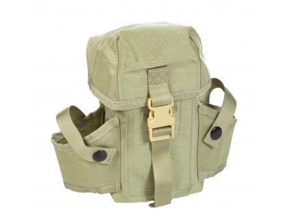 Pouzdro na 3 zásobníky nylonové khaki styl US ALICE LC-2 Itálie originál