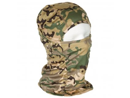 Kukla letní kombinovaná Operation Camo Balaclava Mission 1 Hole Universal Camouflage MFH® 10896X