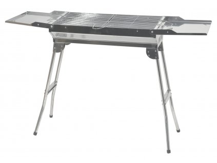 Gril na dřevěné uhlí skládací IGRANE 30x60cm cestovní Camping BBQ Cattara®