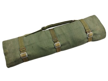 Taška NVA plátěný obal na příslušenství rádiové vysílačky NDR originál použitá
