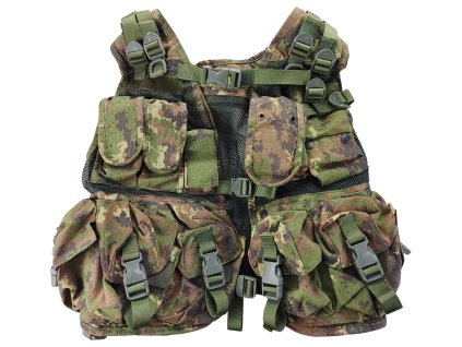 Taktická bojová vesta model 2006 Vegetato Camo Itálie originál použitá