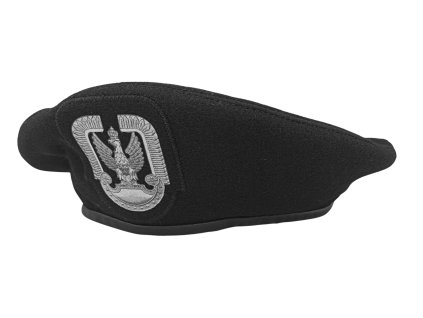 Baret obrněných jednotek a námořnictva WP černý s orlicí  Polsko originál
