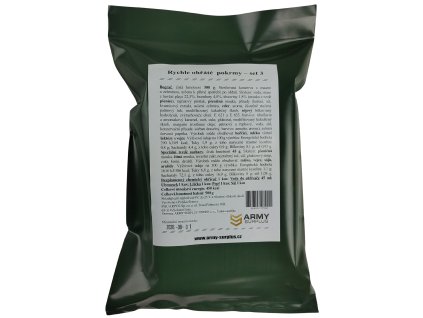 Balíček "Rychlé jídlo č. 3" (Maďarský kotlíkový guláš) MRE ARPOL® Quick Warm Meal