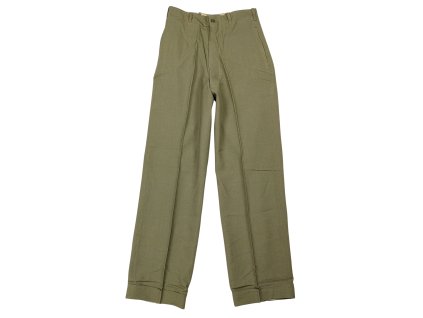 Kalhoty vycházkové letectvo RAF Trousers No.6 Airmen Khaki 1953 Velká Británie originál