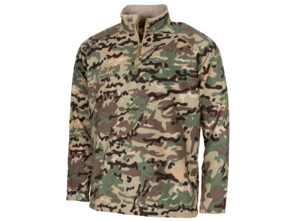 Mikina Troyer MicroFleece Operation Camo MFH® Adventure 00510X