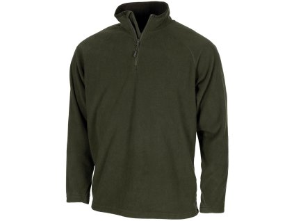 Mikina Troyer MicroFleece zelená OD Green MFH® Adventure 00510B
