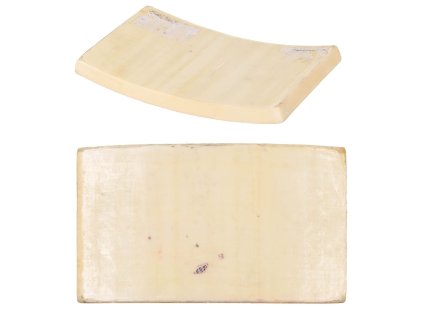 Balistická vložka kevlarový plát zakřivený 25,5x15cm Itálie originál použitý