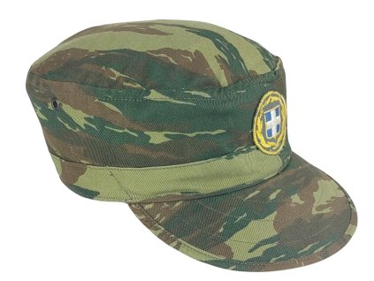 Čepice polní BDU s nášivkou Lizard Camo Řecko originál