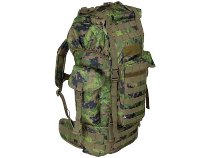 Batoh bojový Molle BW 65L MFH® Adventure 30250Y Finsko M05 Maastokuvio