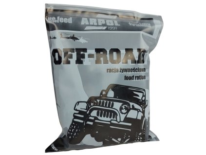 Potravinový balíček na cesty OFF-ROAD set 2 (Vepřové se zeleninou a rýží) MRE ARPOL®
