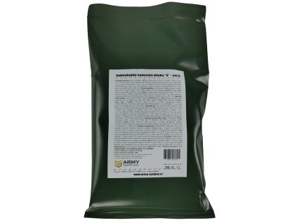 Individuální vojenská dávka "S" - set 6. (Tyrolská konzerva-slanina,masová paštika) balíček suchých potravin na cesty MRE ARPOL®