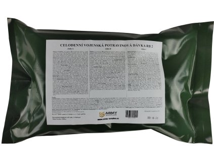 Celodenní vojenská potravinová dávka RB 2 MRE 24H ARPOL® Quick Warm Meal
