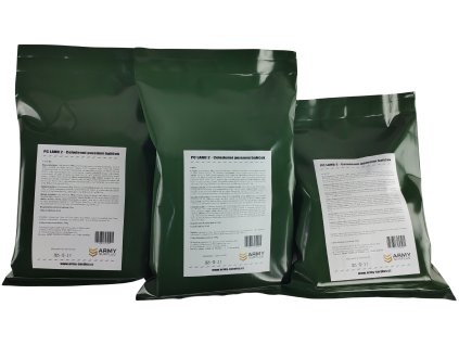 Celodenní pozemní balíček 3 jídel (snídaně,oběd,večere) PC LAD 2 MRE 24H ARPOL® All-Day Quick Warm Meals