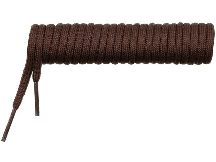 Tkaničky do bot kulaté 200 cm hnědé Velká Británie originál