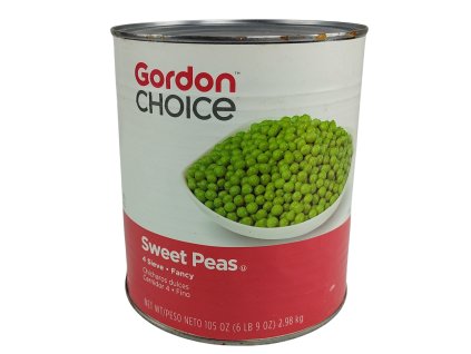 Konzerva sladký hrášek Gordon Choice™ Sweet Peas 2,98 kg