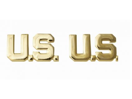 Odznak US límcový zlatý