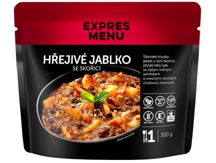 Hřejivé jablko se skořicí 1 porce