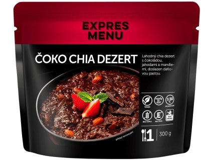Čoko chia dezert 1 porce