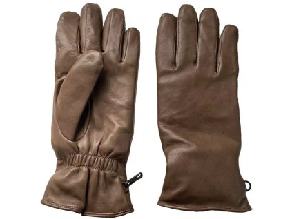 Rukavice kožené zateplené hnědé MK II Combat Glove Velká Británie