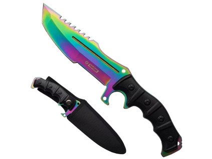 Nůž lovecký Rainbow Huntsman Bowie CS GO Kandar® N-607