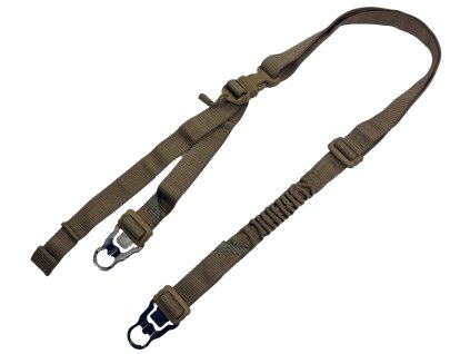 Taktický popruh na zbraň hnědý Spec-Ops použitý