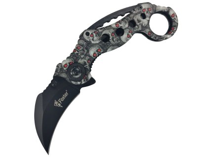 Nůž zavírací Karambit Skull Foxter® 2760