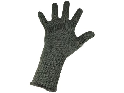 Rukavice US pletené vlněné Foliage Green
