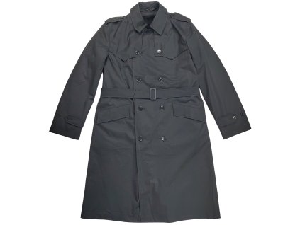Plášť nepromokavý dvouřadý černý Nizozemsko