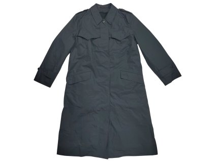 Plášť nepromokavý jednořadý černý Nizozemsko