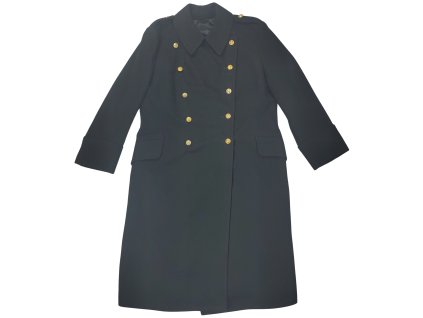 Kabát dvouřadý námořní černý Holandsko 60.léta