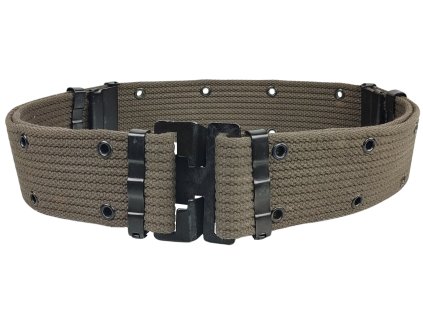 Opasek pistolový s přezkou Davis M56 khaki Itálie