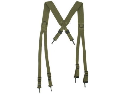 Kšandy nosné šle s háčky zelené Norsko