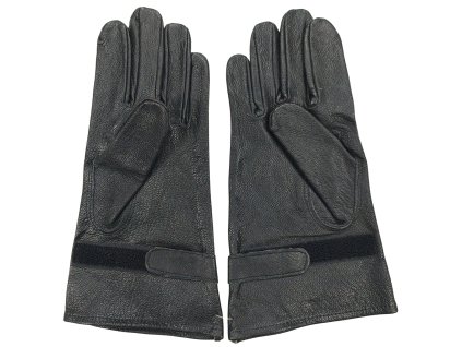 Rukavice kožené černé F1 vycházkové Francie
