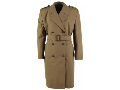 Kabát do deště dvouřadý hnědý Holandsko