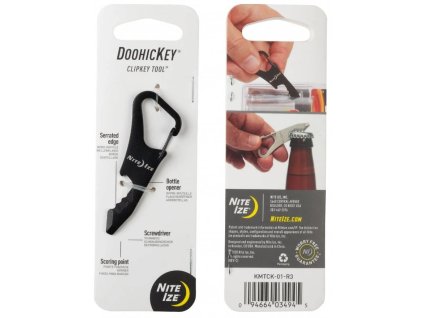 Multifunkční karabinka Nite Ize® Doohickey® ClipKey Tool