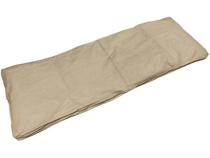 Potah matrace koženkový 185x63 cm béžový