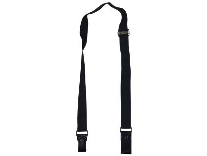 Popruh elastický nastavitelný černý Holandsko