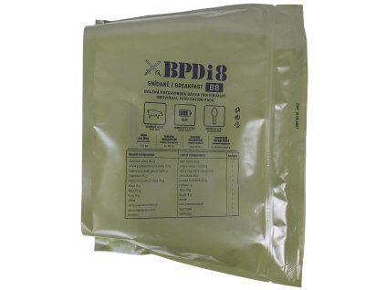 BPDi8 B8 balíček snídaně AČR