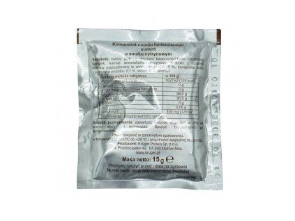 Čaj instantní s citrónovou příchutí 15g