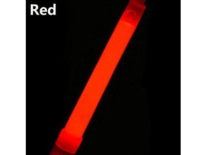 Chemické světlo Glowstick 12h červené