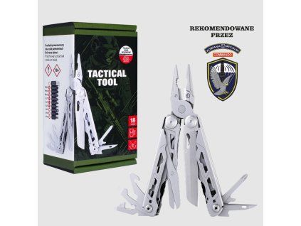 Kleště multifunkční nástroj Tactical Tool stříbrné